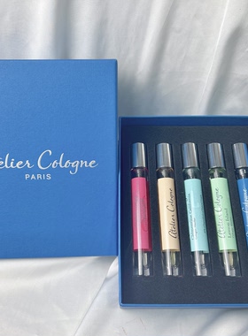 Atelier Cologne欧珑香水套装10ml雪松赤霞橘光太平洋青柠茉雨心