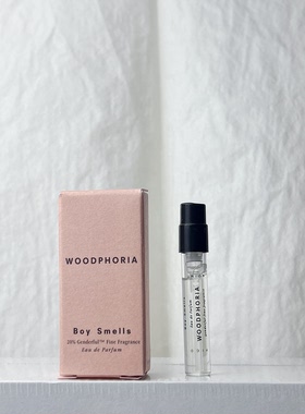 Boy Smells闻香男孩 Woodphoria木本植物香水小样试管1.5ml edp