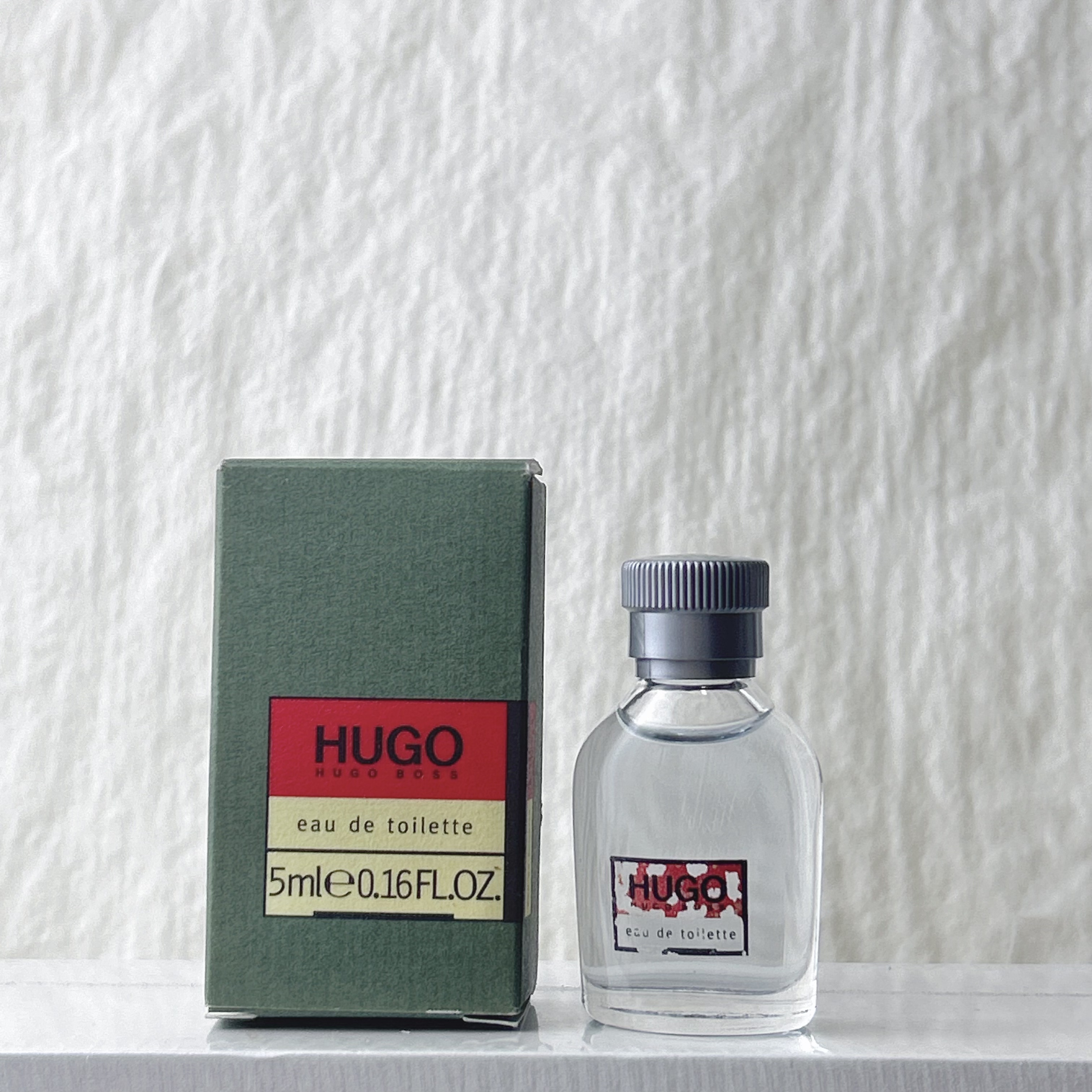 绝版瑕疵!Hugo Boss雨果波士优客男士香水5ml小样无喷头清冷绿感