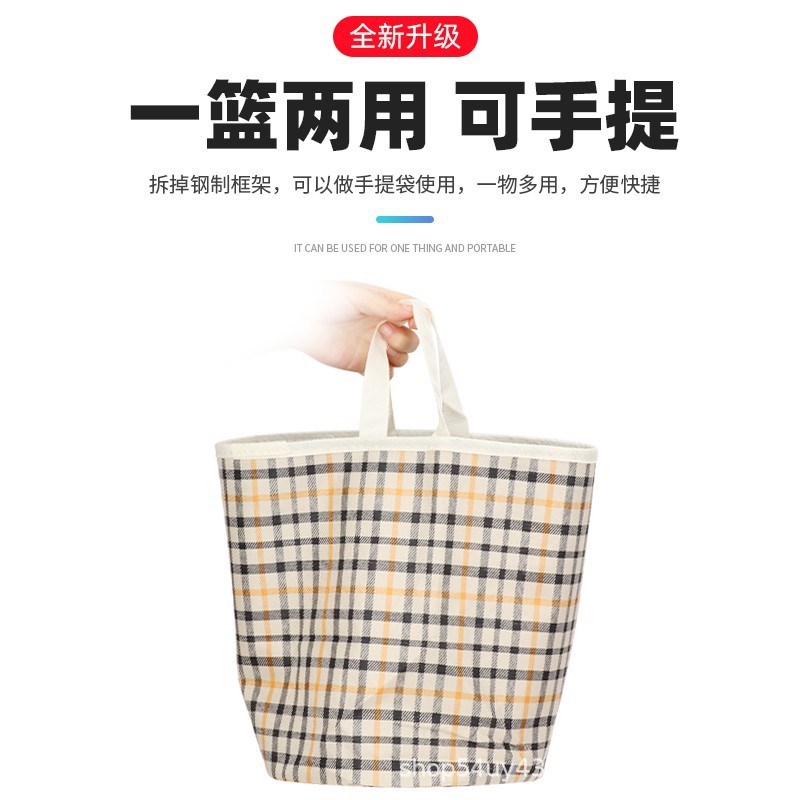 自行车车筐车篮子电动车前车筐帆布折叠车篓山地车挂篮单车菜篮子