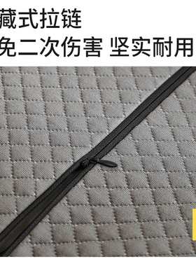 防水乳胶枕套一对装40cmx60cm枕芯内胆套防头油枕头套枕头罩家用