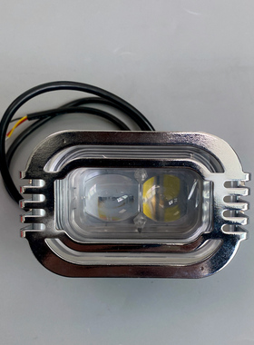 电动车机车远近光客厅灯加装改装高亮防水工程车货车汽车大灯LED