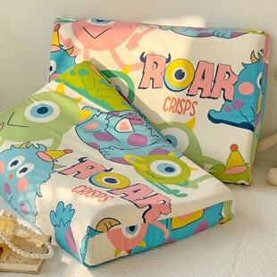 儿童全棉乳胶枕套40x60一对装纯棉枕头套单个30x50宝宝枕芯内胆套