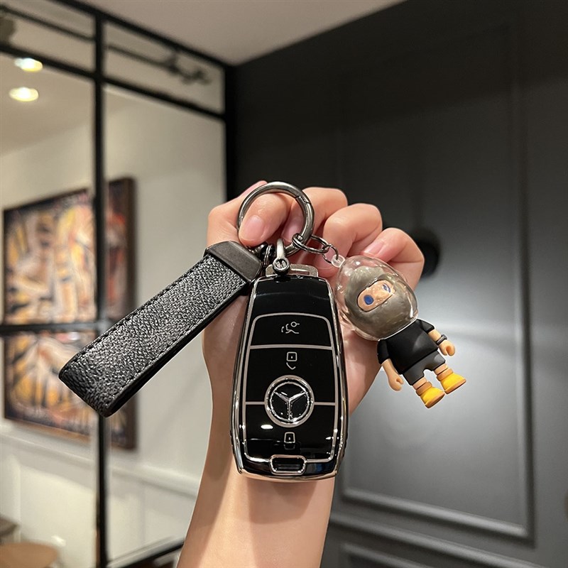 迈巴赫钥匙套C级S级S480/S400扣GLE350壳GLS450车C260L/EQE包