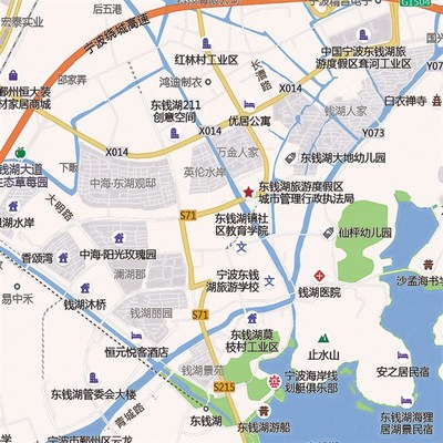 2023新款宁波市区地图贴图办公室挂图高清防水墙壁贴超大装饰画定
