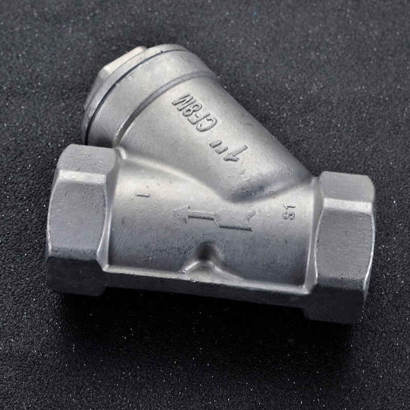 201/304不锈钢过滤器滤水阀GL11W-16内丝螺纹管道y型过滤器4分1寸