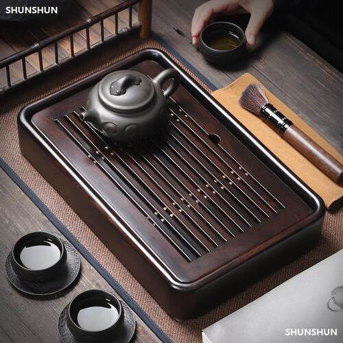 简约小号实木储水茶盘干泡茶台