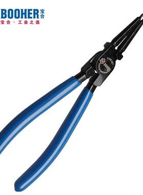Booher宝合工具 德式CrV穴用直口卡簧钳BH2108307/09 7