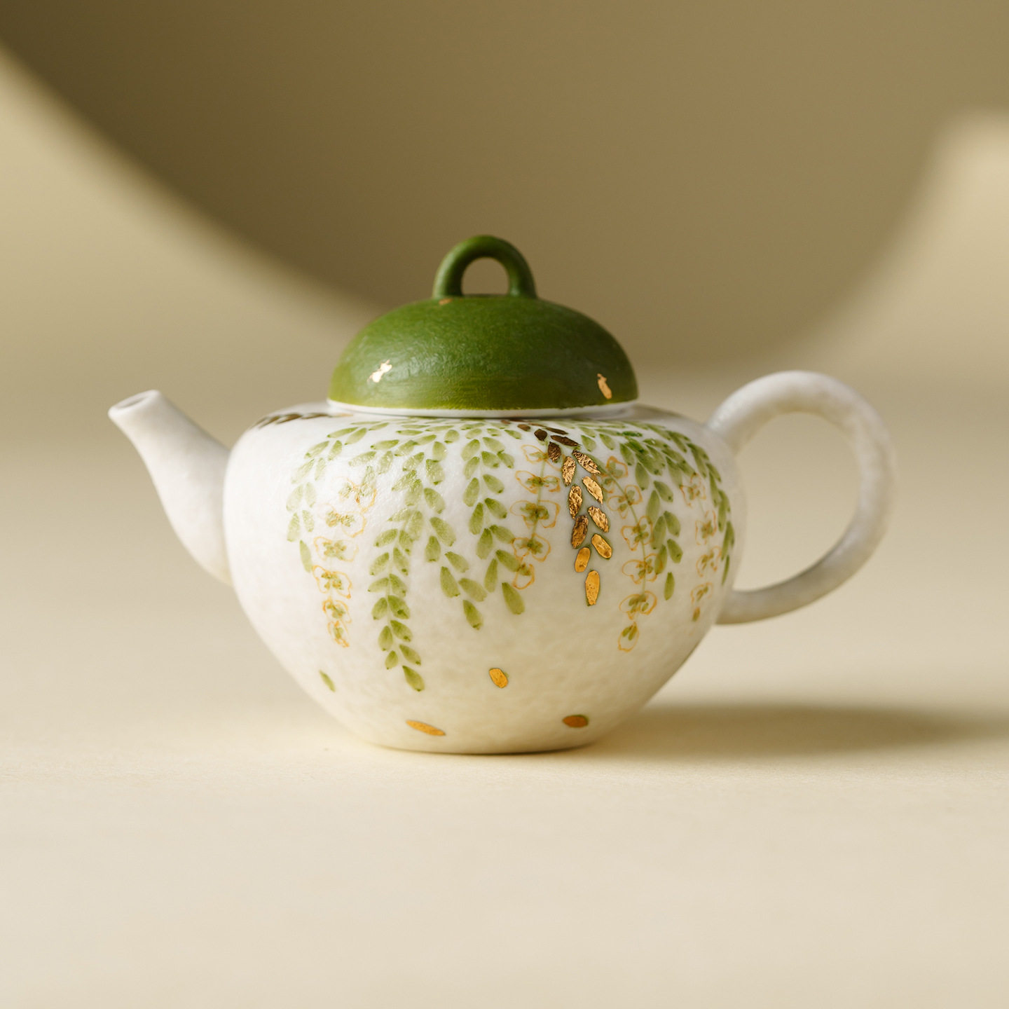 厂家岩矿白陶瓷茶壶泡茶带过滤泡茶壶一人用单壶茶具高档喝茶小壶