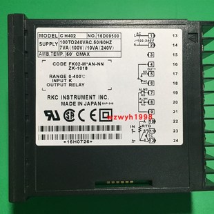 推荐 RKC温控器CH402全输入智能PID温控仪CD401温度控制器现货供应
