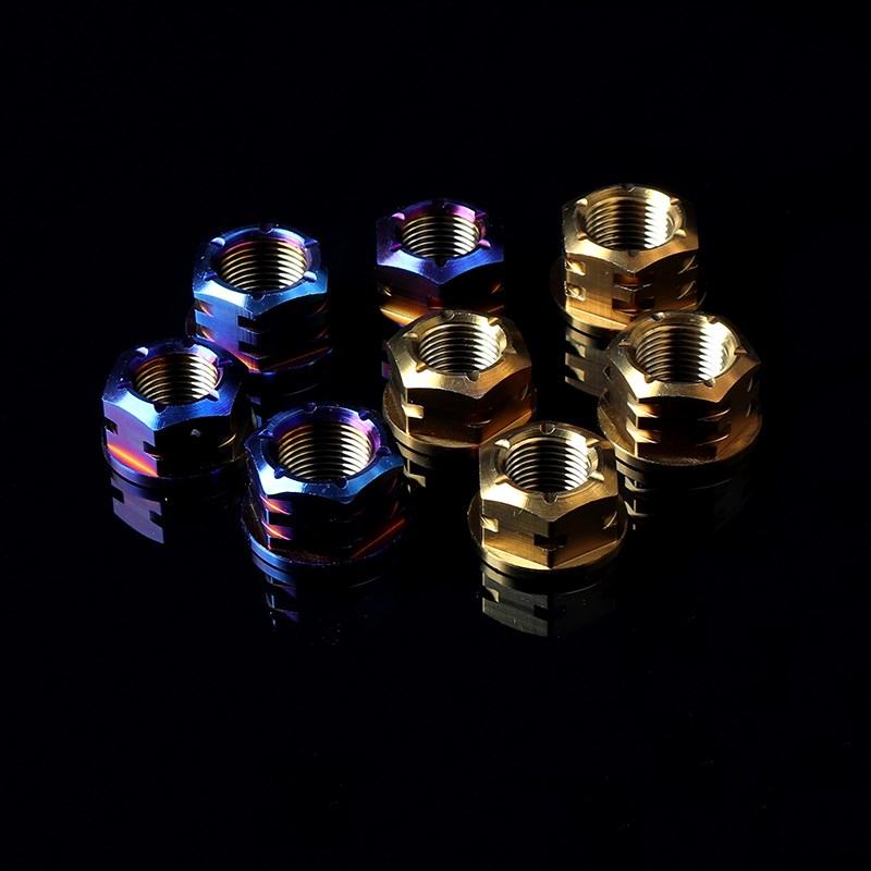 小牛九号电机螺母M16/18/20轴全顺豫玛10寸12寸国标X通用彩色螺帽