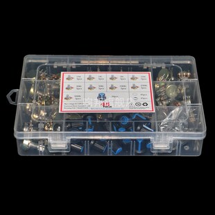 10K 20K 500K 单联电位器B1K 1M配旋钮 250K 100K 45件套装 50K