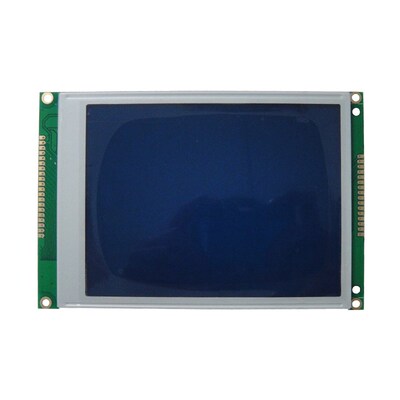 恒域威320240液晶屏图形点阵单色屏5.7寸LCD显示蓝屏白光带控制器