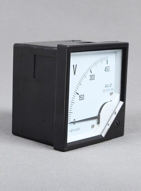 柳市大厂供应6L2电压表450V 500V 250V 750V指针式电压表头交流表