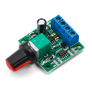 PWM直流电机调速器1.8V 12V2A调速开关1803BK马达控制