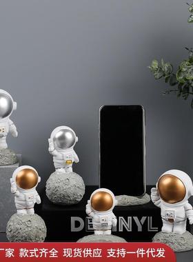 创意宇航员小摆件办公室桌面太空人男生房间儿童房摆设客厅装饰品