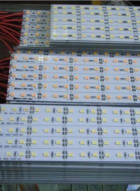 LED5630单/双排低压led硬灯条12V高亮柜台72/144灯客厅珠宝柜灯带