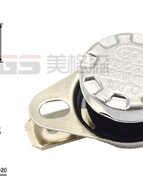KSD301温控开关10A250V温度控制器85 95 130 120 140 180 195度