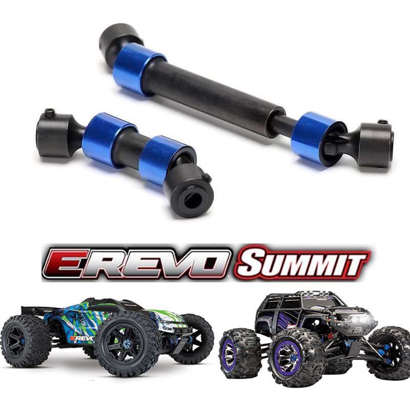 Traxxas E-Revo 2.0 Summit 大E 大S 钢花键式中传动轴 5650/8655
