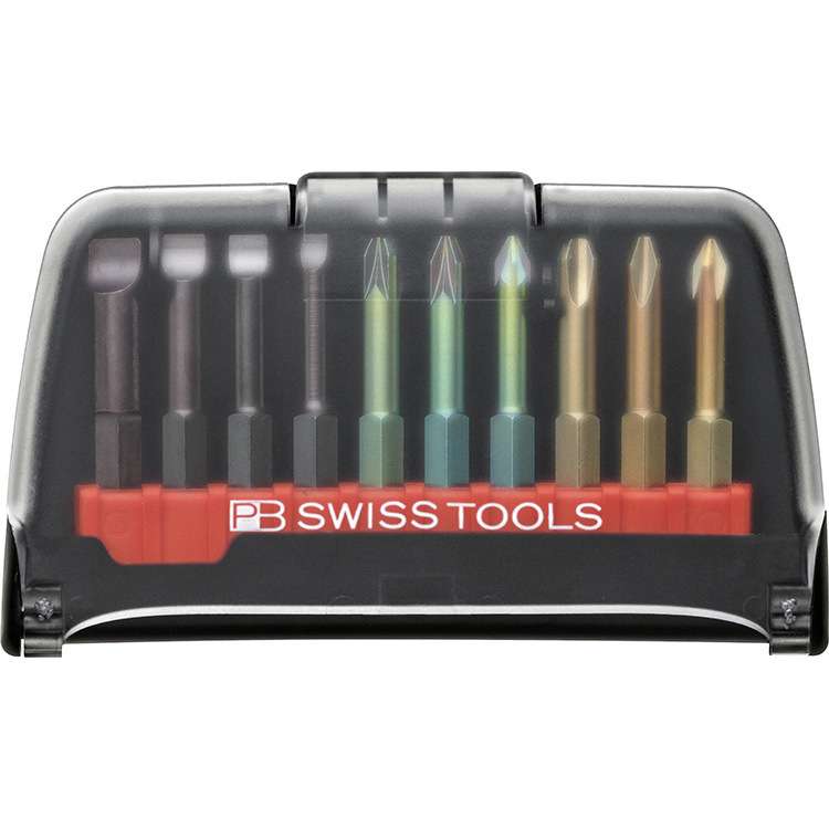 瑞士PB SwissTools   E6.3精密批头10支套装  PB E6.986