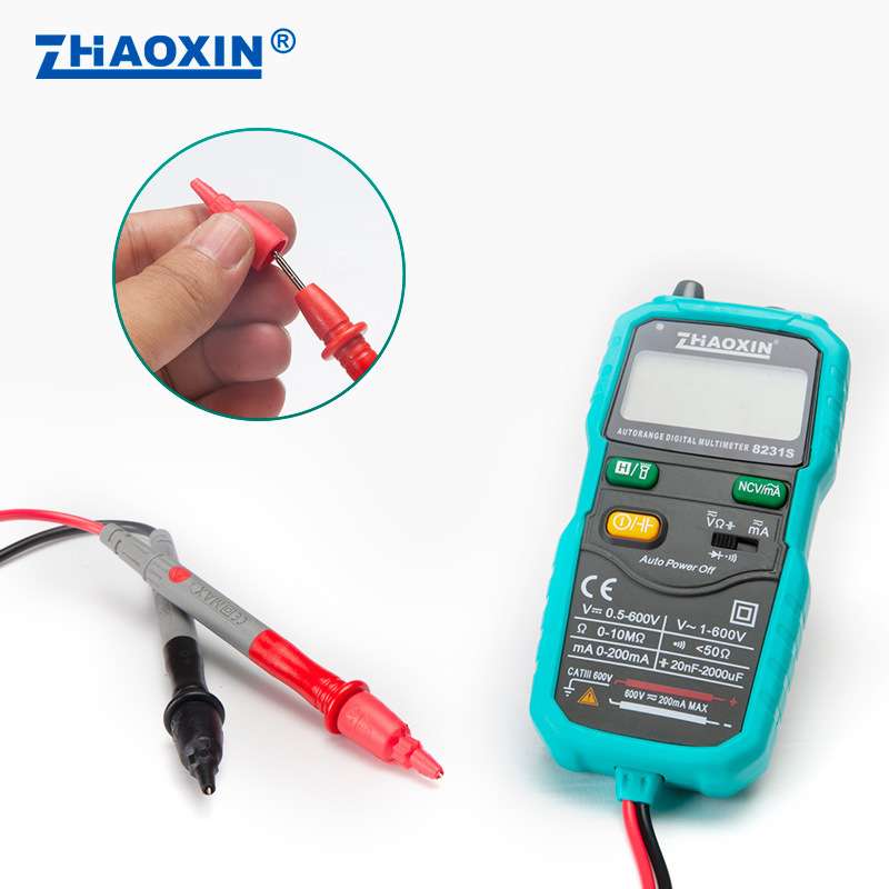 ZHAOXIN高精度袖珍数字万用表全自动智能表电工防烧交直流电压表