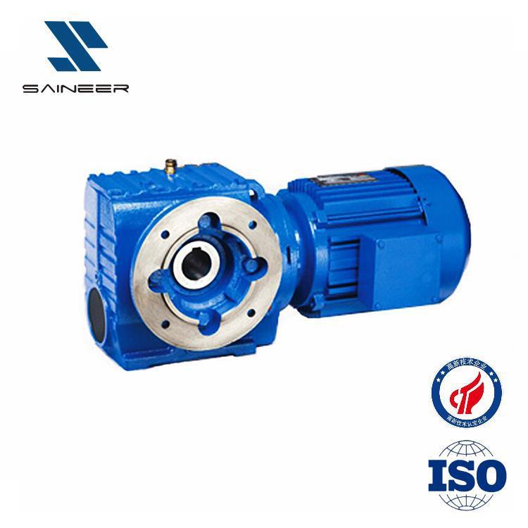 赛尼尔SAT37/SAT47耐高温斜齿轮蜗轮蜗杆减速机非标减速机