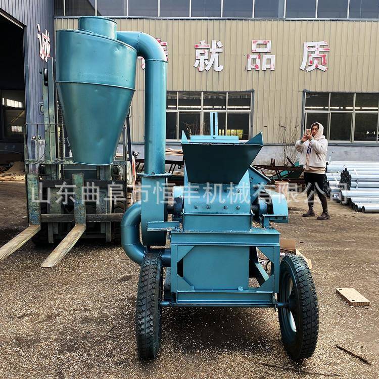 贵州圆木粉碎机菌菇木屑机600型木条子木块粉碎机