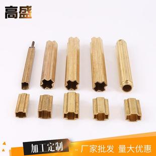 厂家制造黄铜异型管精密加工高精度深黄铜管打造各类铜管材