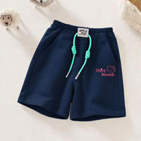 Children's summer clothing, Hello Kitty cartoon sportswear pants, summer girls' adult pure cotton drawstring shorts, girls' trendy brand capri pants thumbnail 3
