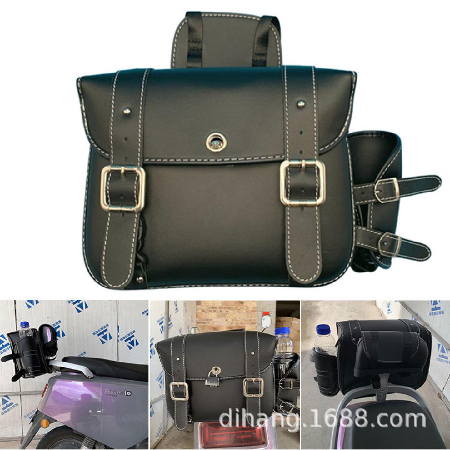 摩托骑行防水防盗挂包带锁