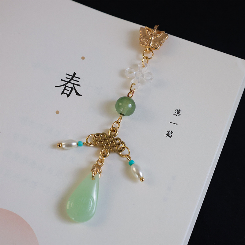 新中式旗袍茶服汉服压襟简约挂饰