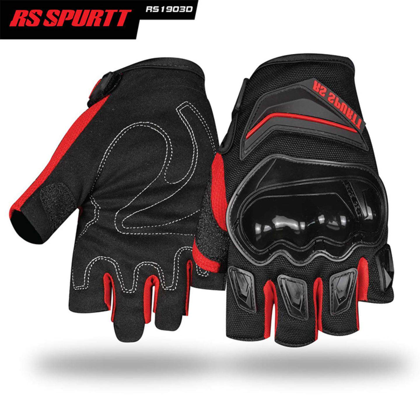 摩托车骑行手套半指男女夏季薄款防滑机车赛车防摔透气骑士装备