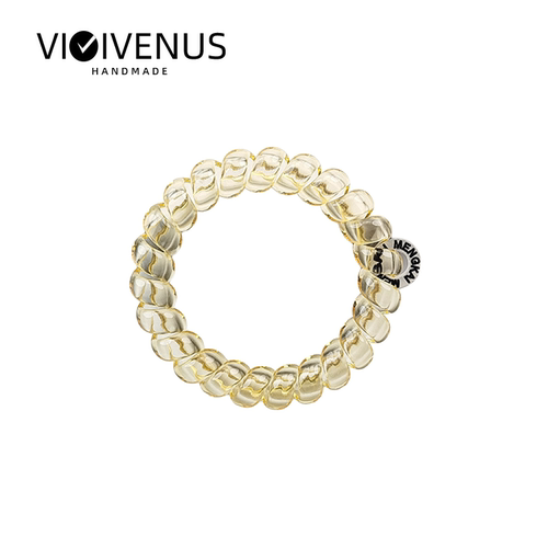 VIVIVENUS电话线发圈高颜值无痕马尾扎头绳高颜值皮筋发圈不伤发