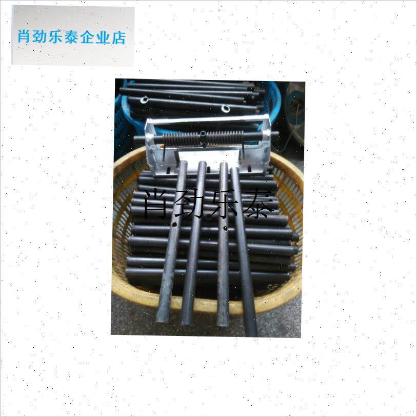 l燃气电饼铛烤饼炉配件中心轴承轴弹簧轴长M41cm外径2.5cm