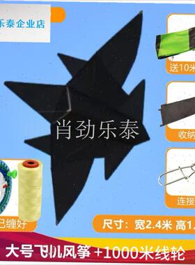 025新款飞机风筝成大人专用微B风易飞儿童卡通高端风筝潍坊风筝l