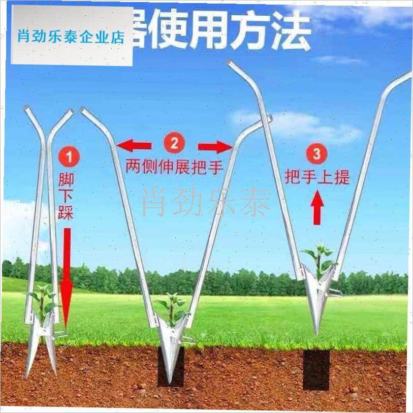 豆播种机移苗器栽苗器种土豆神器取E土器打窝器起苗器打孔器移栽l