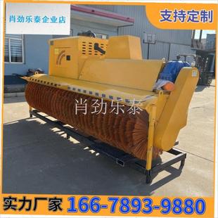 载机安装扫雪滚皮卡车除雪铲20/30/50铲车改Q装扫雪机刷片推雪板l