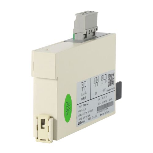 安科瑞BD-AI电流变送器真有效值485通讯输入0-5A输出DC4-20mA0-5V