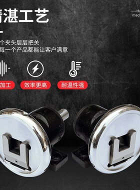 法兰型安全夹头卡盘STO/STW气胀轴FLO/FLW轴座型磁粉制动器刹车器