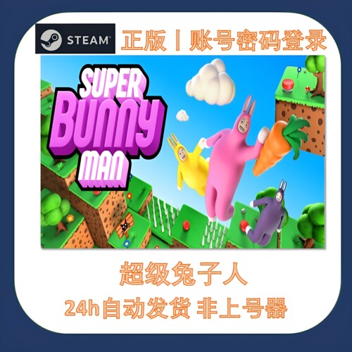 Steam超级兔子人游戏租号