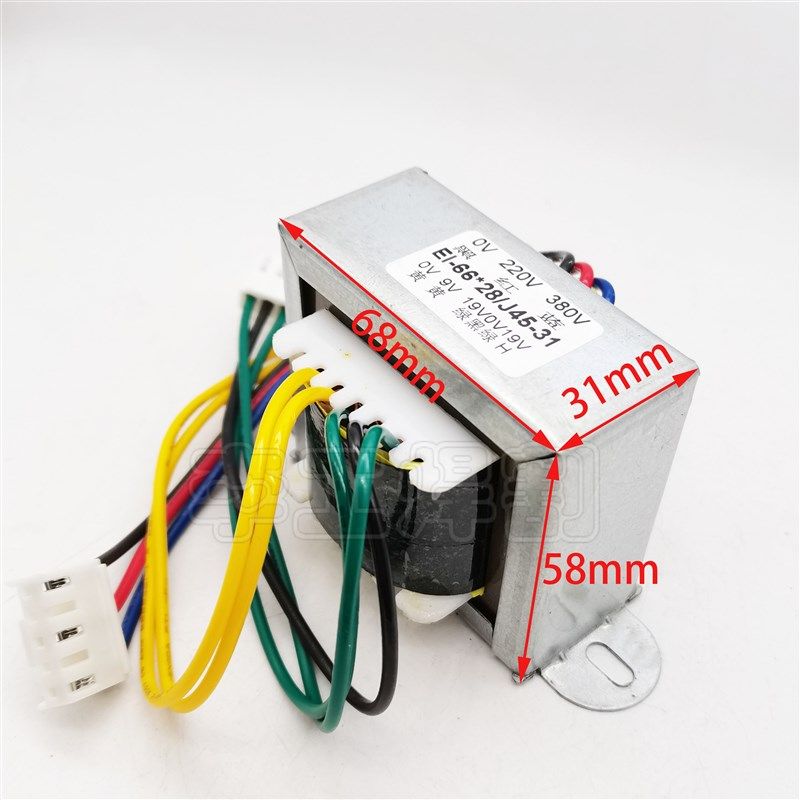 双电压逆变焊机控制变压器双19V 9V 单管电焊机工频变压器EI66*30,办公设备/耗材/相关服务,办公线材,淘宝优惠券,粉丝福利购,淘宝优惠卷