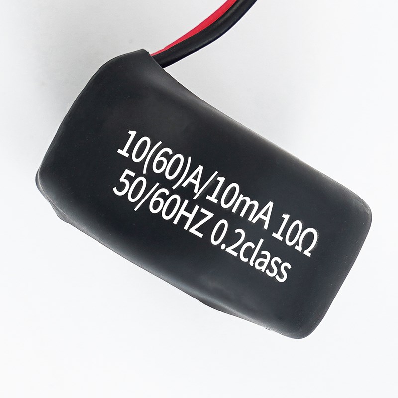 XQ11交流引线穿心微型电流互感器内径11.5mm精度0.1%绝缘胶带包裹