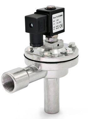 电磁脉冲阀直角式6分长管气动布袋除尘器加长DMF-Z-20A脉冲电磁阀