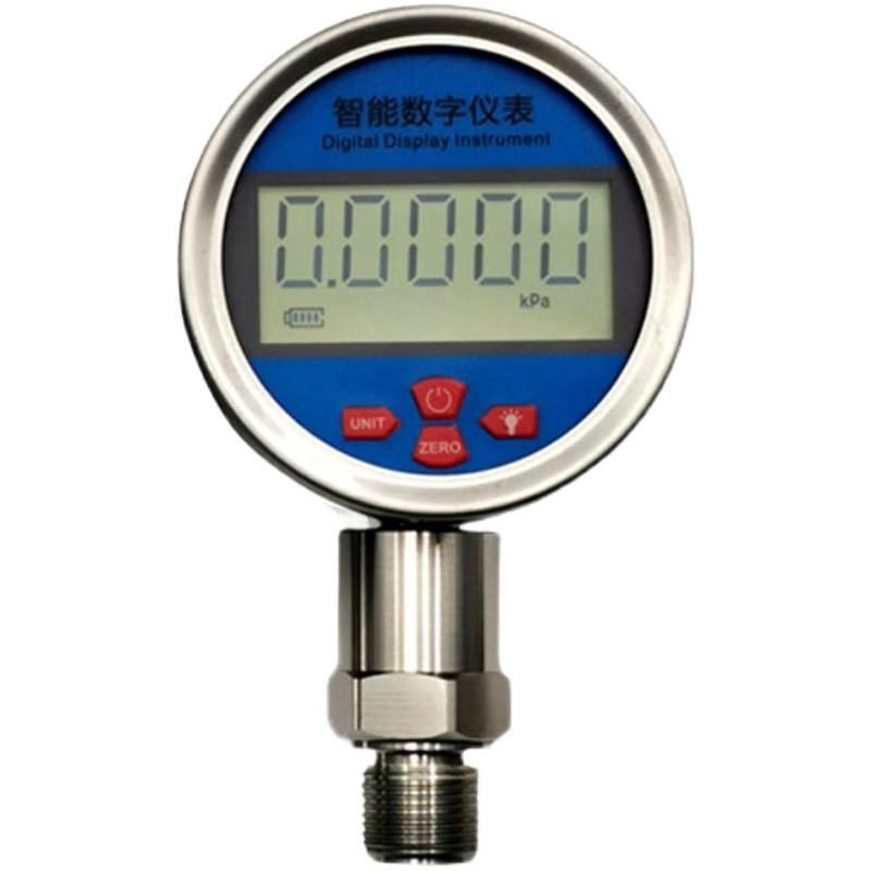 数显压力表高精度精密0-1.6mpa数字水压油压液压表耐震负压表真空