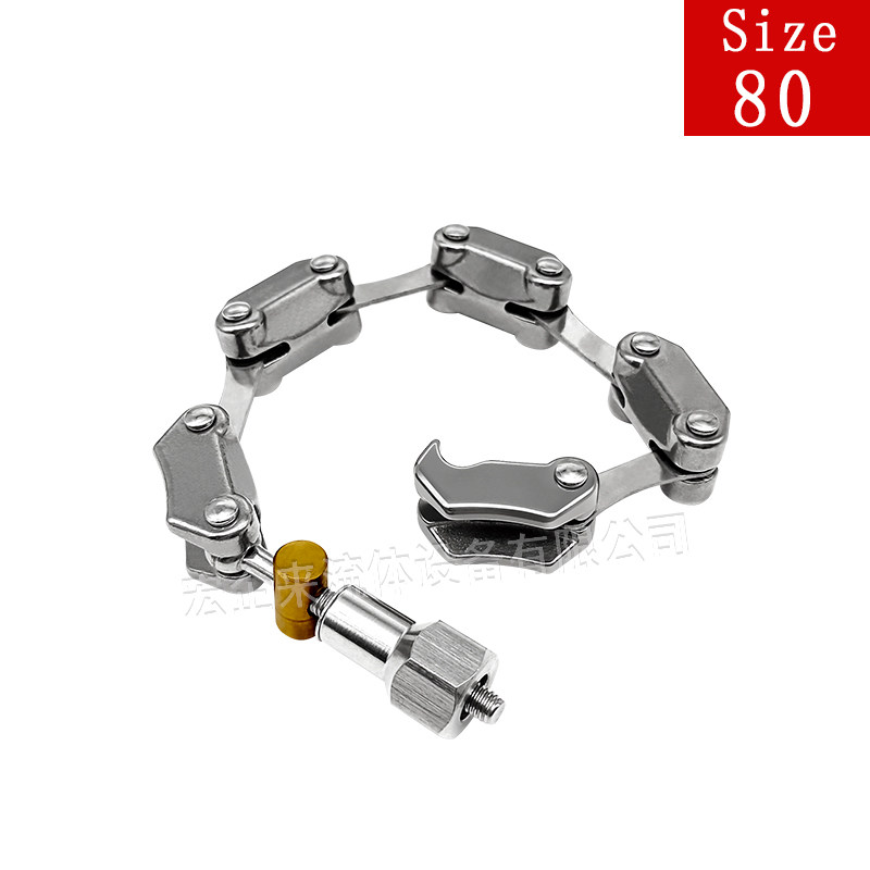 KF真空链式卡箍304不锈钢NW快装式63抱箍80卡扣100卡盘160管件200