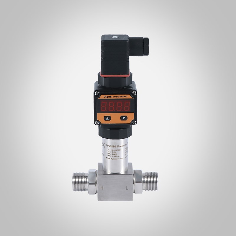 压差变送器高精度微差压传感器数显气液体压力差测量4-20mA/RS485