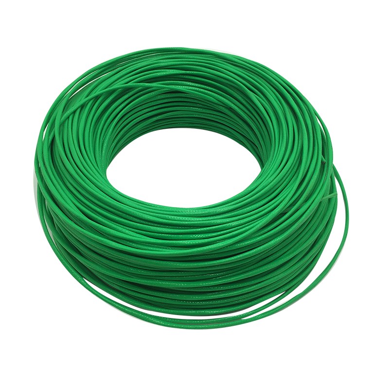 绿色精密级高温防腐K型KX-FFRP2*7/0.2补偿导线传感热电偶测温线