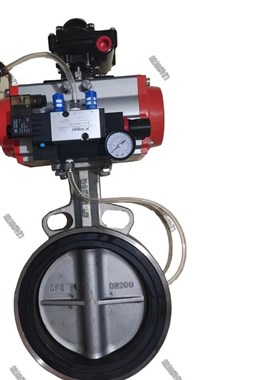 蓬胀式自密封粉体充气蝶阀 V1FS350 双作用标准缸24 厂家直销