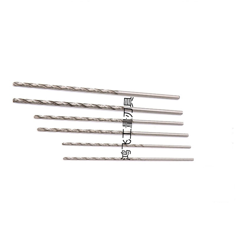 加长麻花钻直柄钻头微型迷你o小钻头0.5 0.6 0.7 0.8 1 1.5 2 3mm
