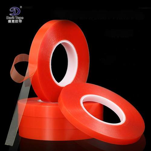 进口强力粘透明双面胶带 强力无痕高温双面胶 手机屏幕背胶镜面胶